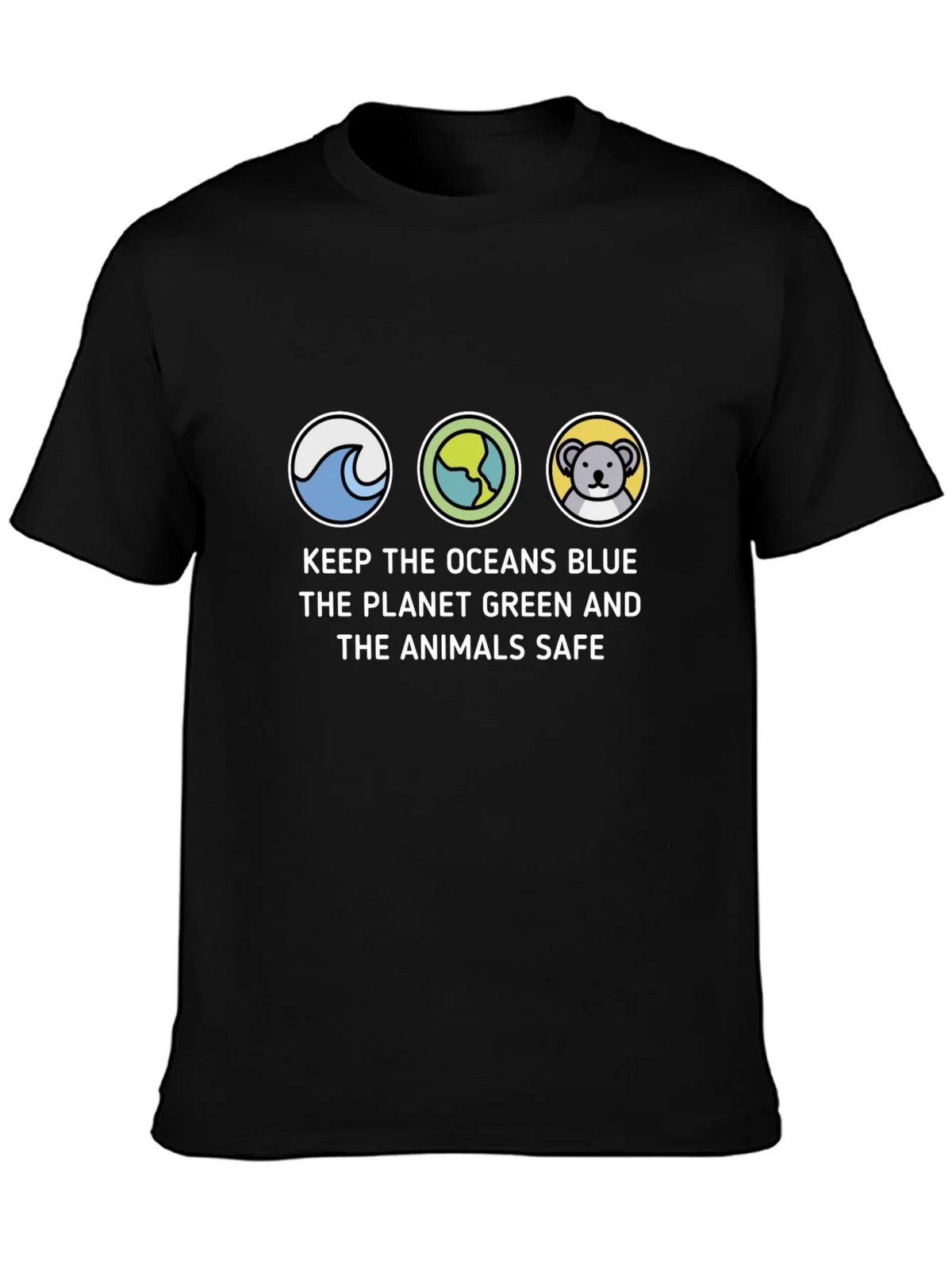 Eco-Friendly Graphic T-Shirt: Save the Planet Tee product image 3