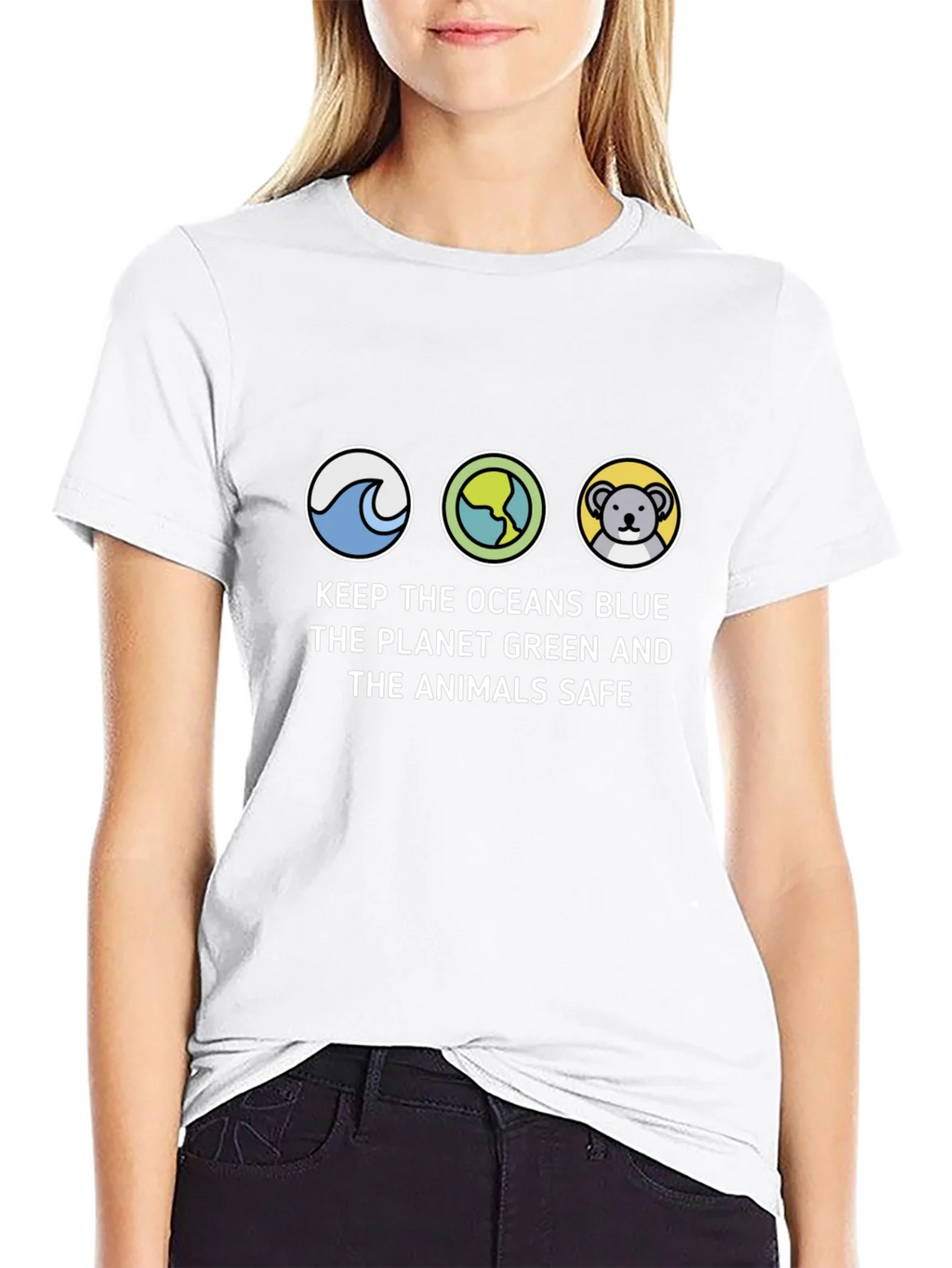 Eco-Friendly Graphic T-Shirt: Save the Planet Tee product image 8