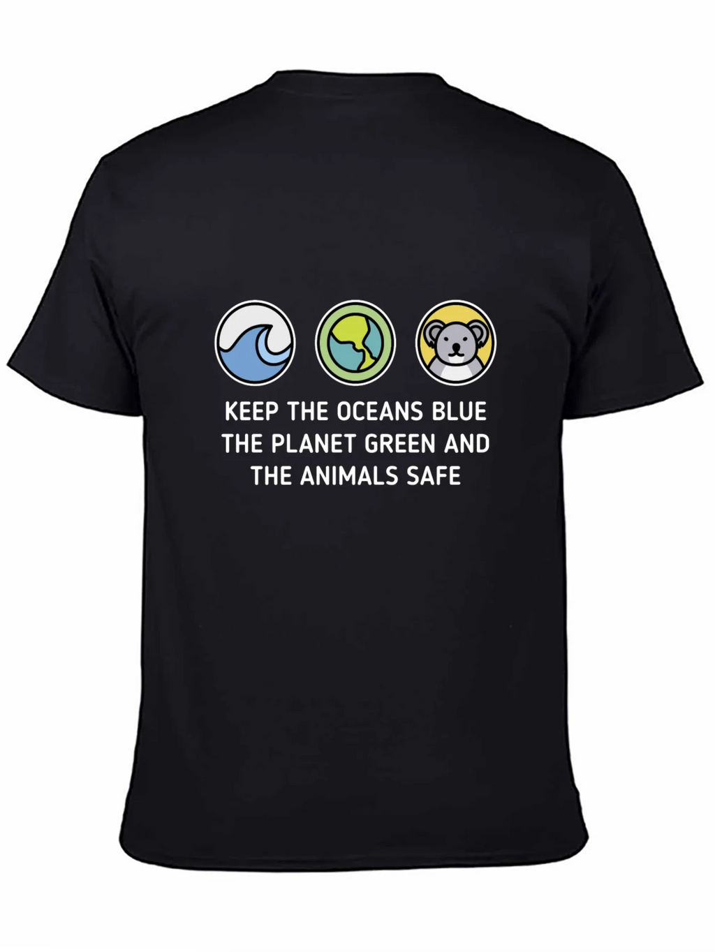Eco-Friendly Graphic T-Shirt: Save the Planet Tee product image 4
