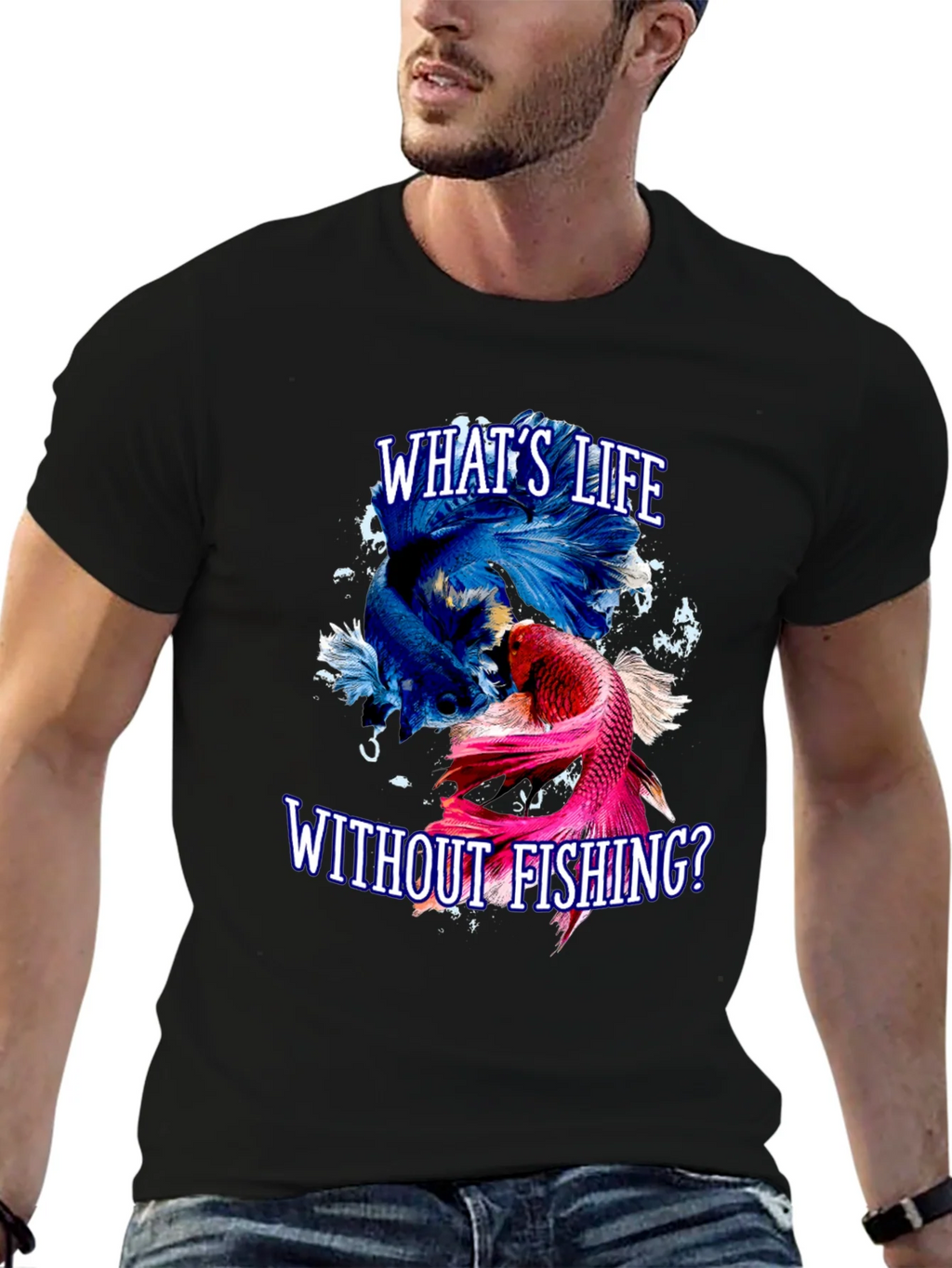Whats Life Without Fishing Tee product image 3