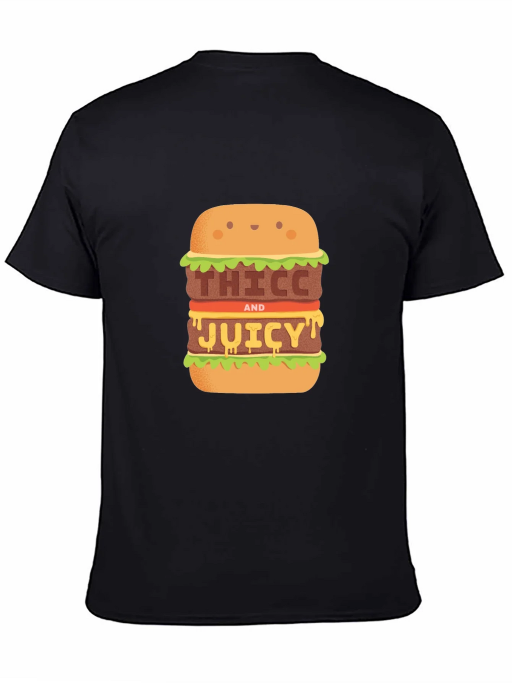 Thiccc and Juicy Burger Graphic Tee product image 4