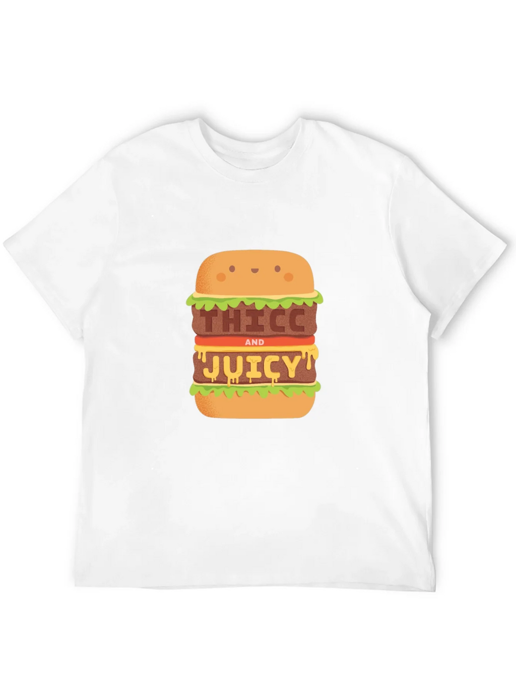 Thiccc and Juicy Burger Graphic Tee product image 11