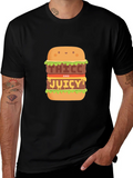 Thiccc and Juicy Burger Graphic Tee product image 1