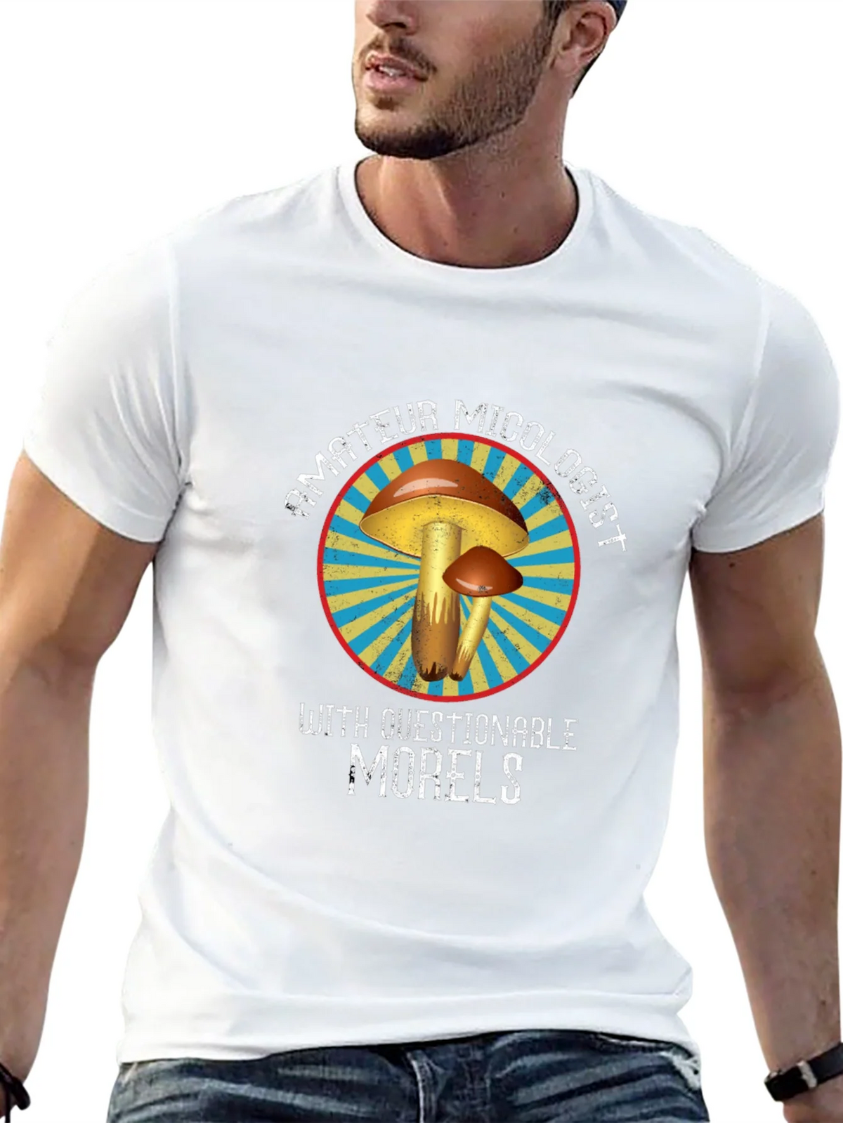 Amateur Micologist Mushroom T-Shirt product image 3