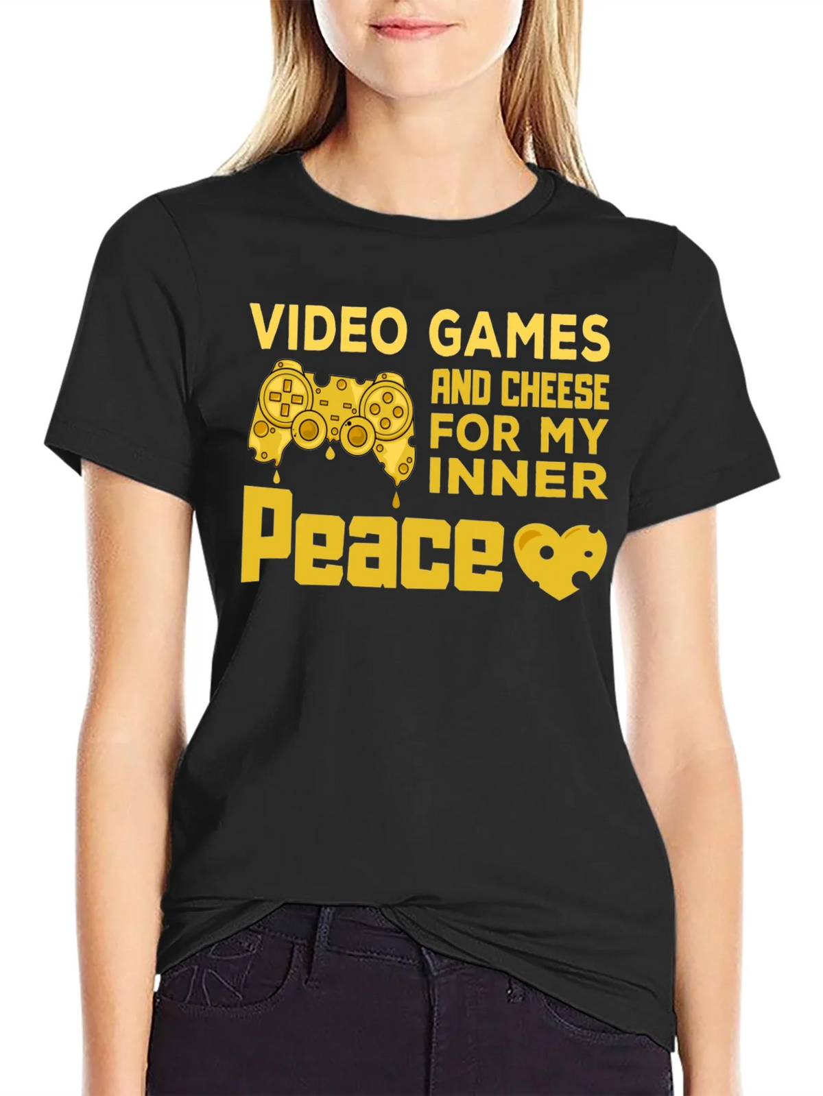 Video Games and Cheese T-Shirt product image 2