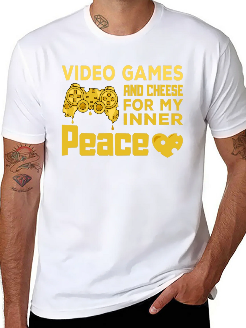 Video Games and Cheese T-Shirt product image 7
