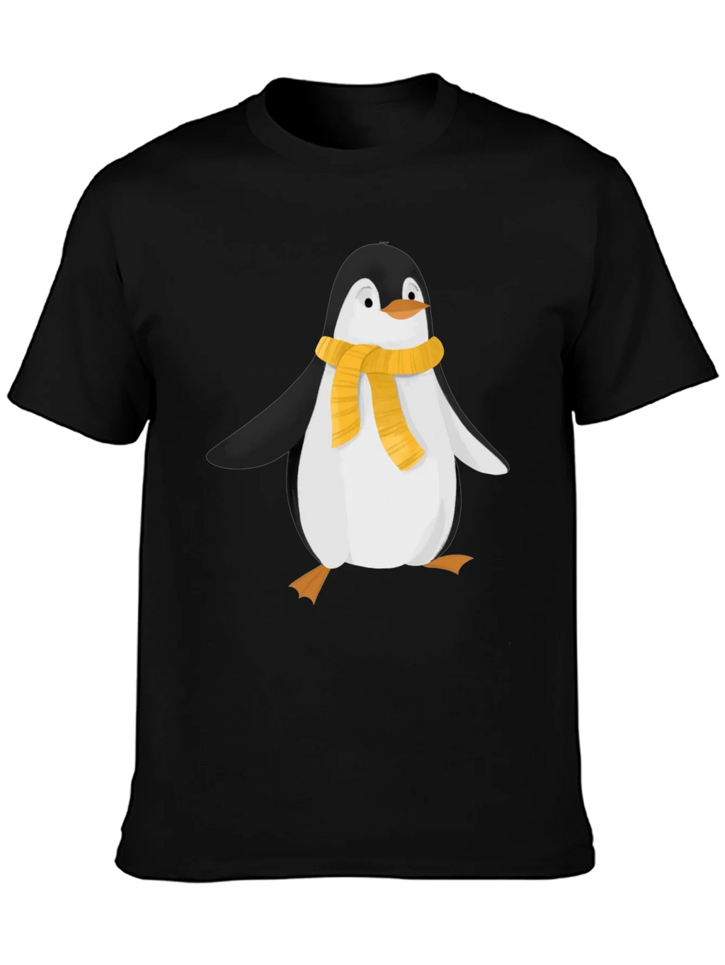 Penguin Scarf Graphic T-Shirt product image 3