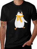 Penguin Scarf Graphic T-Shirt product image 1