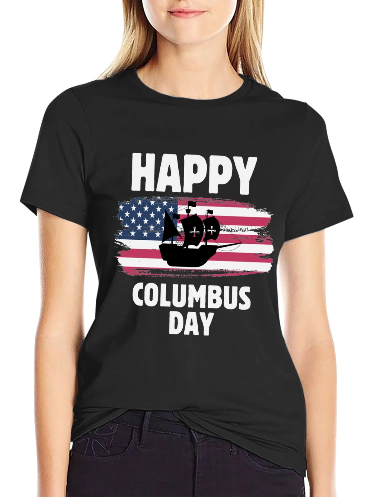 Happy Columbus Day T-Shirt product image 2
