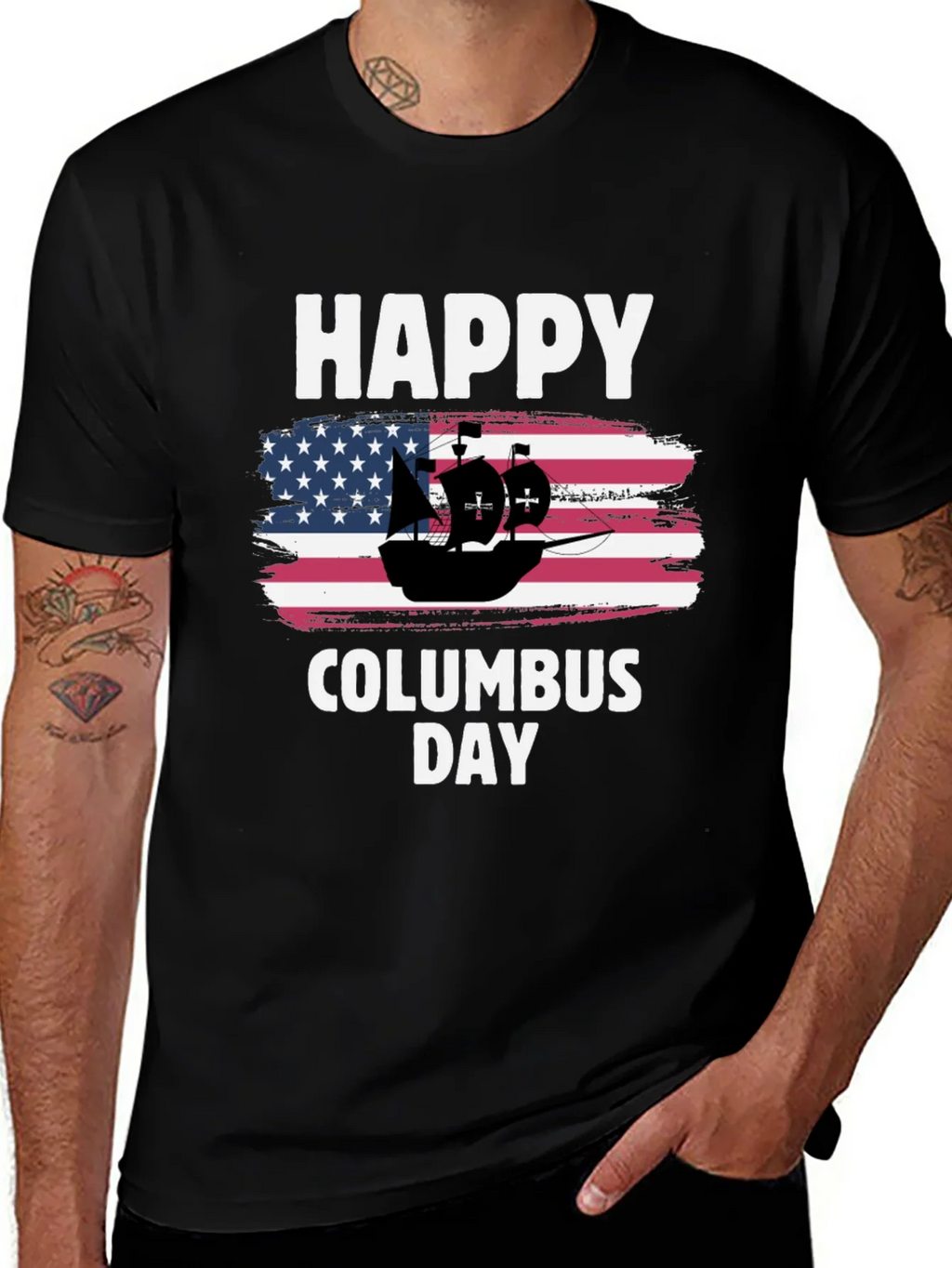 Happy Columbus Day T-Shirt product image 1