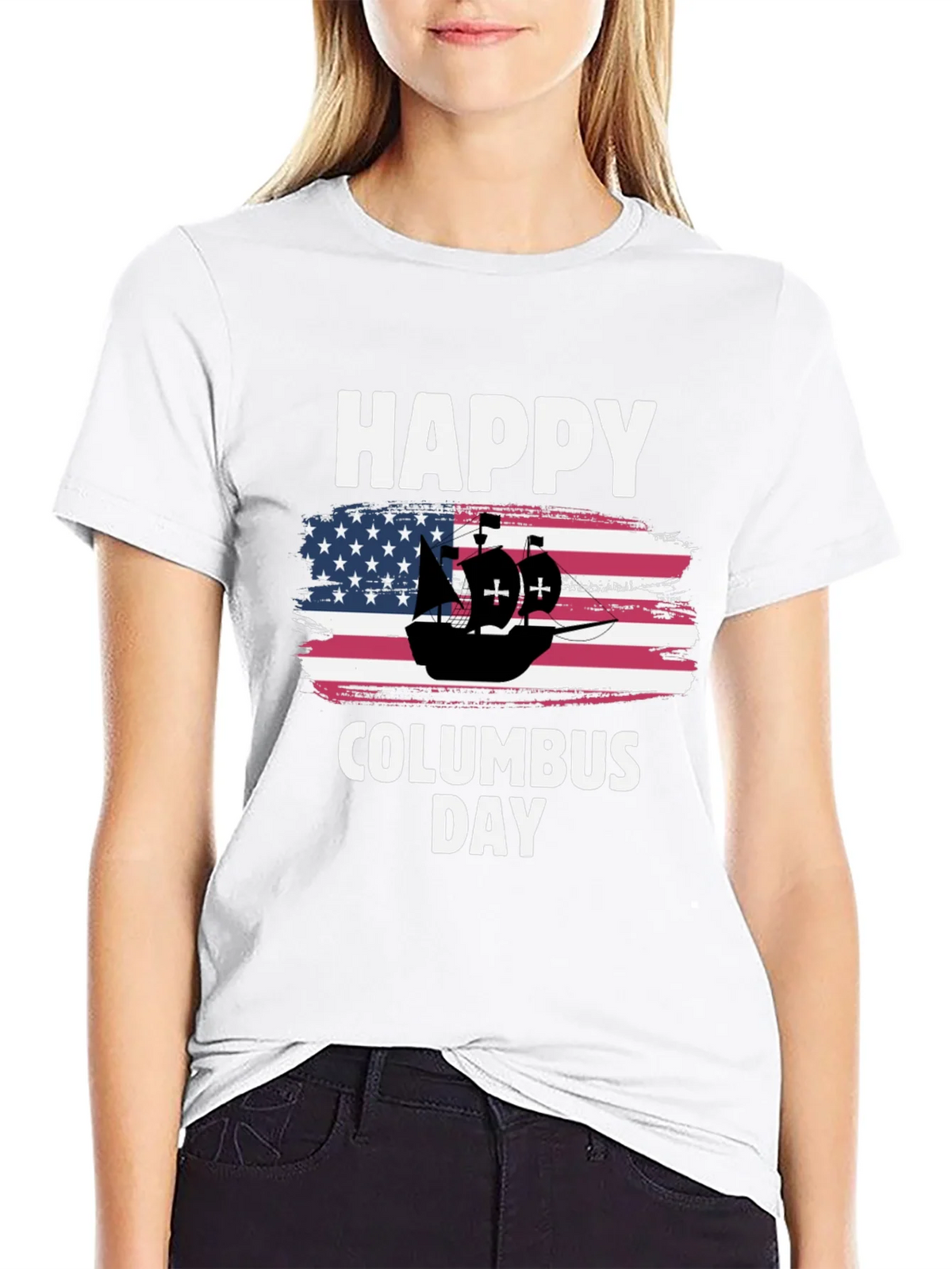 Happy Columbus Day T-Shirt product image 8