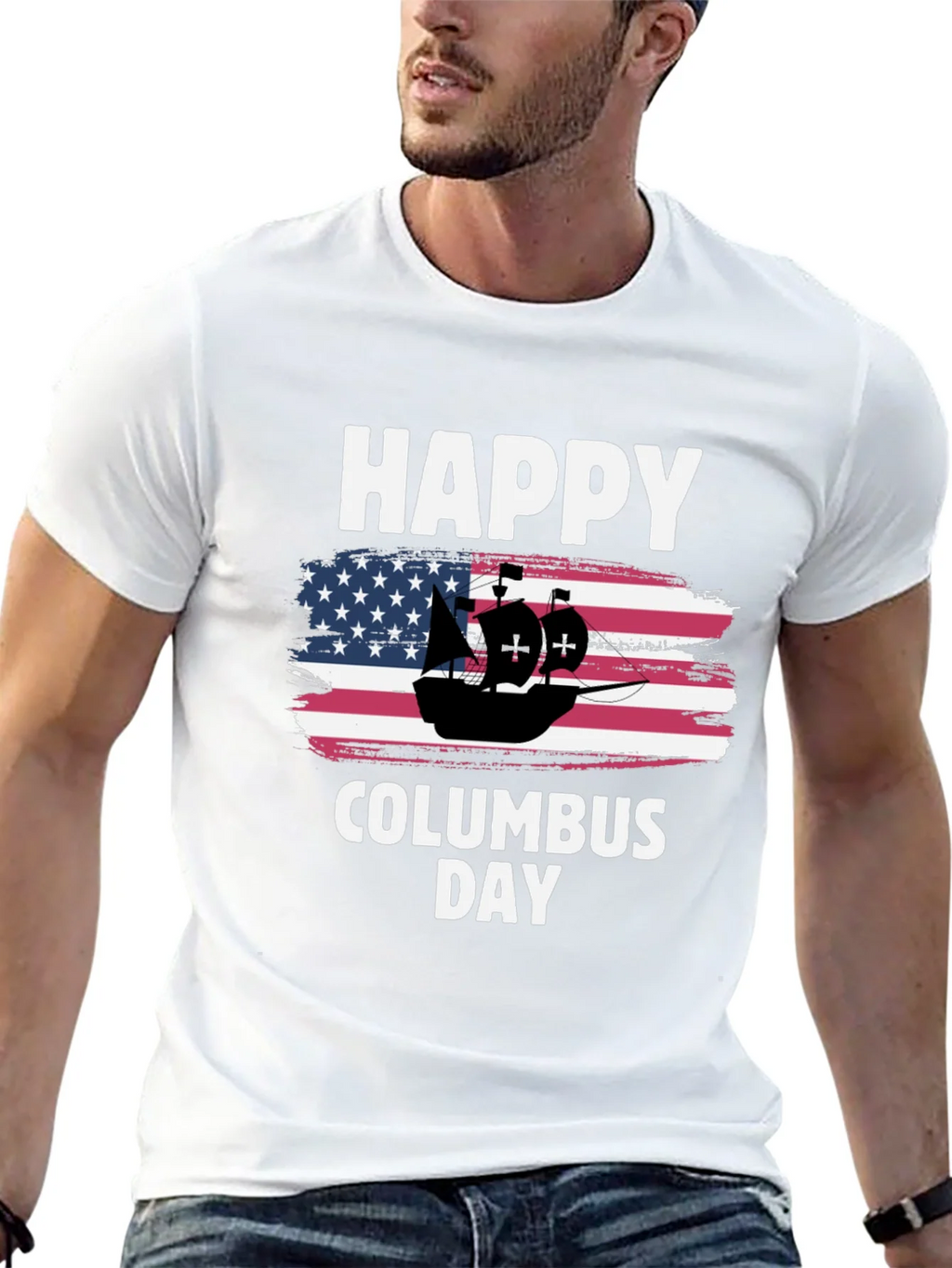 Happy Columbus Day T-Shirt product image 12
