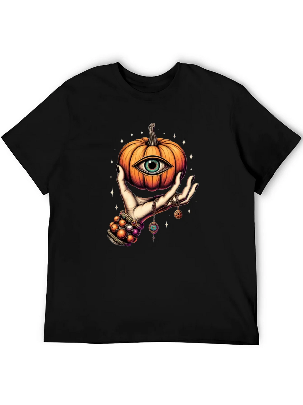 Mystic Pumpkin Eye Graphic Tee product image 5