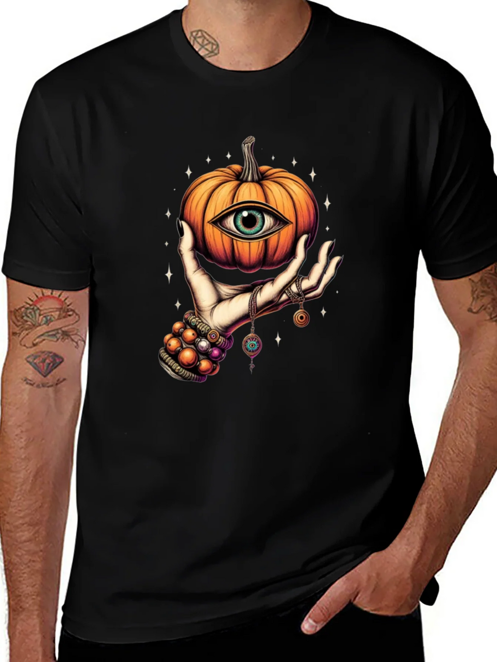 Mystic Pumpkin Eye Graphic Tee product image 1