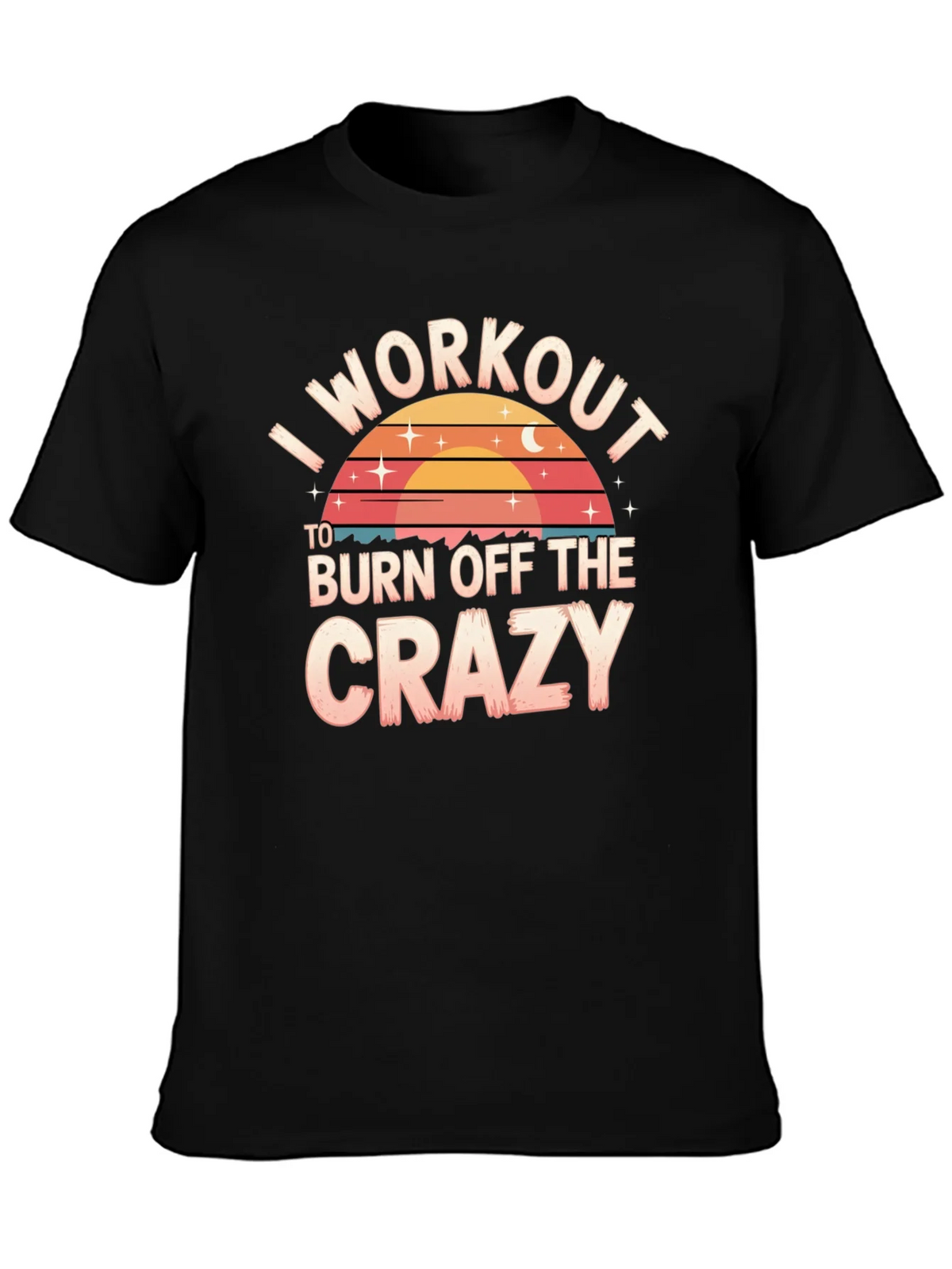 Workout to Burn Crazy Tee product image 3