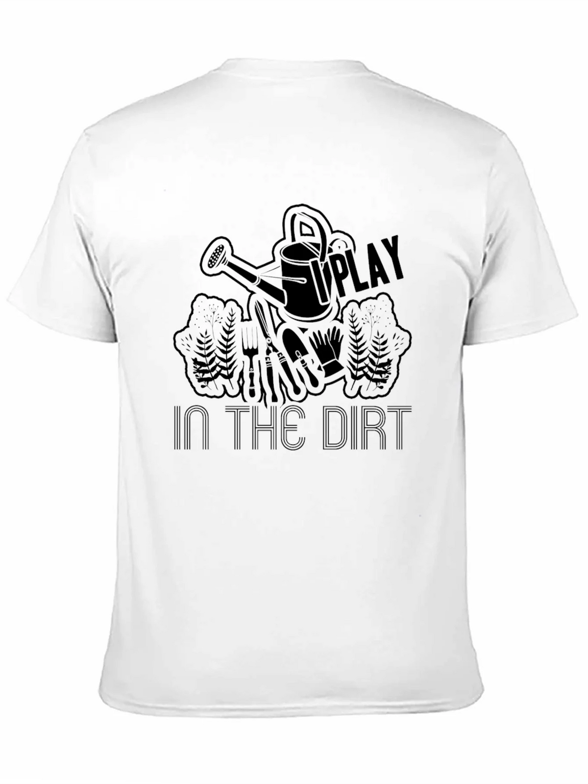 Play in the Dirt Black Graphic T-Shirt product image 10