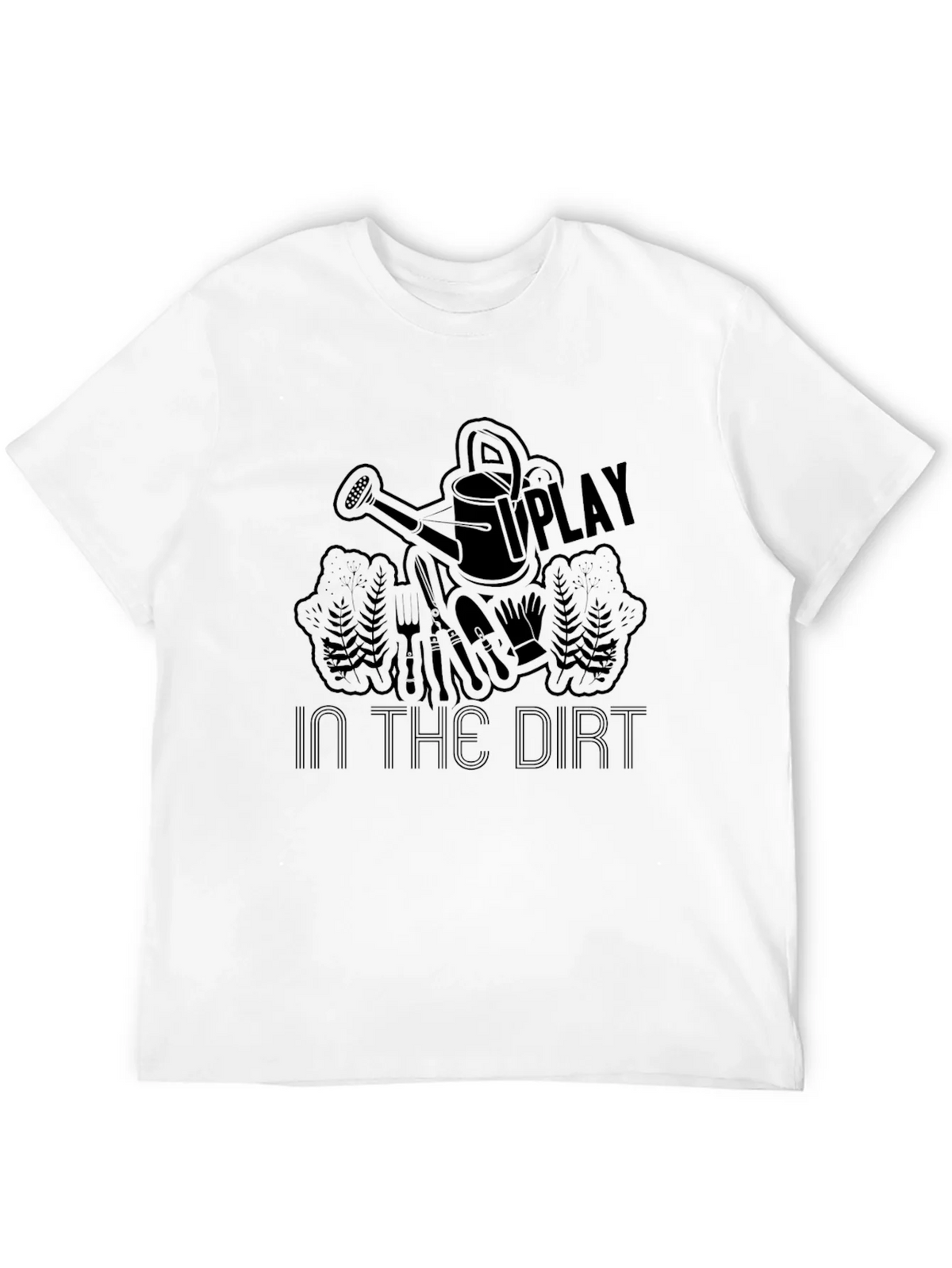 Play in the Dirt Black Graphic T-Shirt product image 11