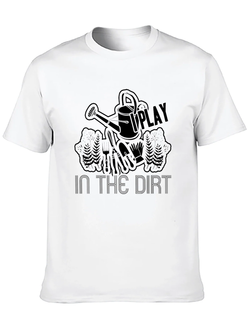 Play in the Dirt Black Graphic T-Shirt product image 9