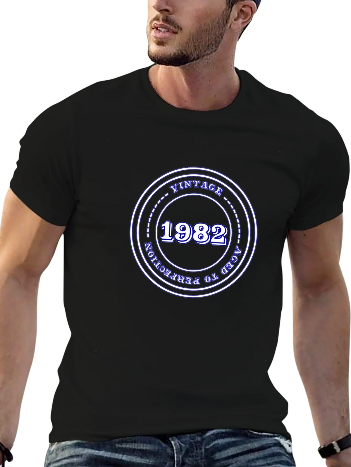 Vintage 1982 Aged To Perfection T-Shirt product image 6