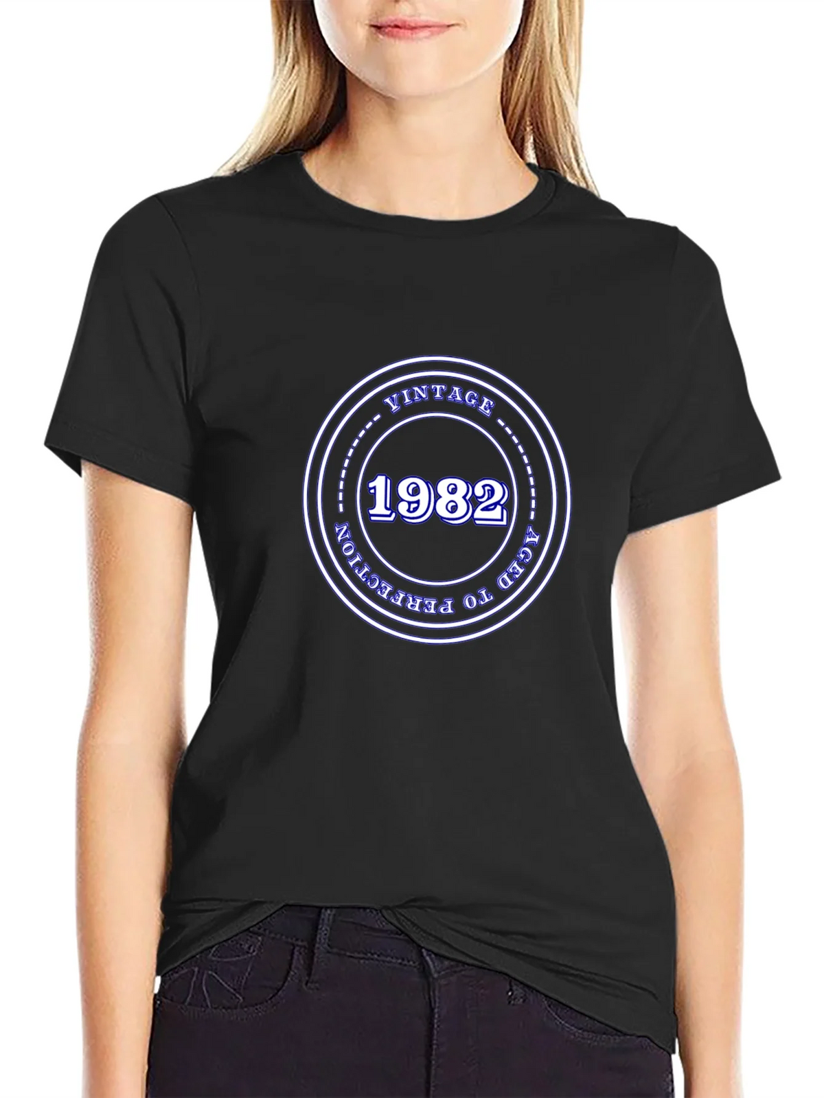 Vintage 1982 Aged To Perfection T-Shirt product image 2