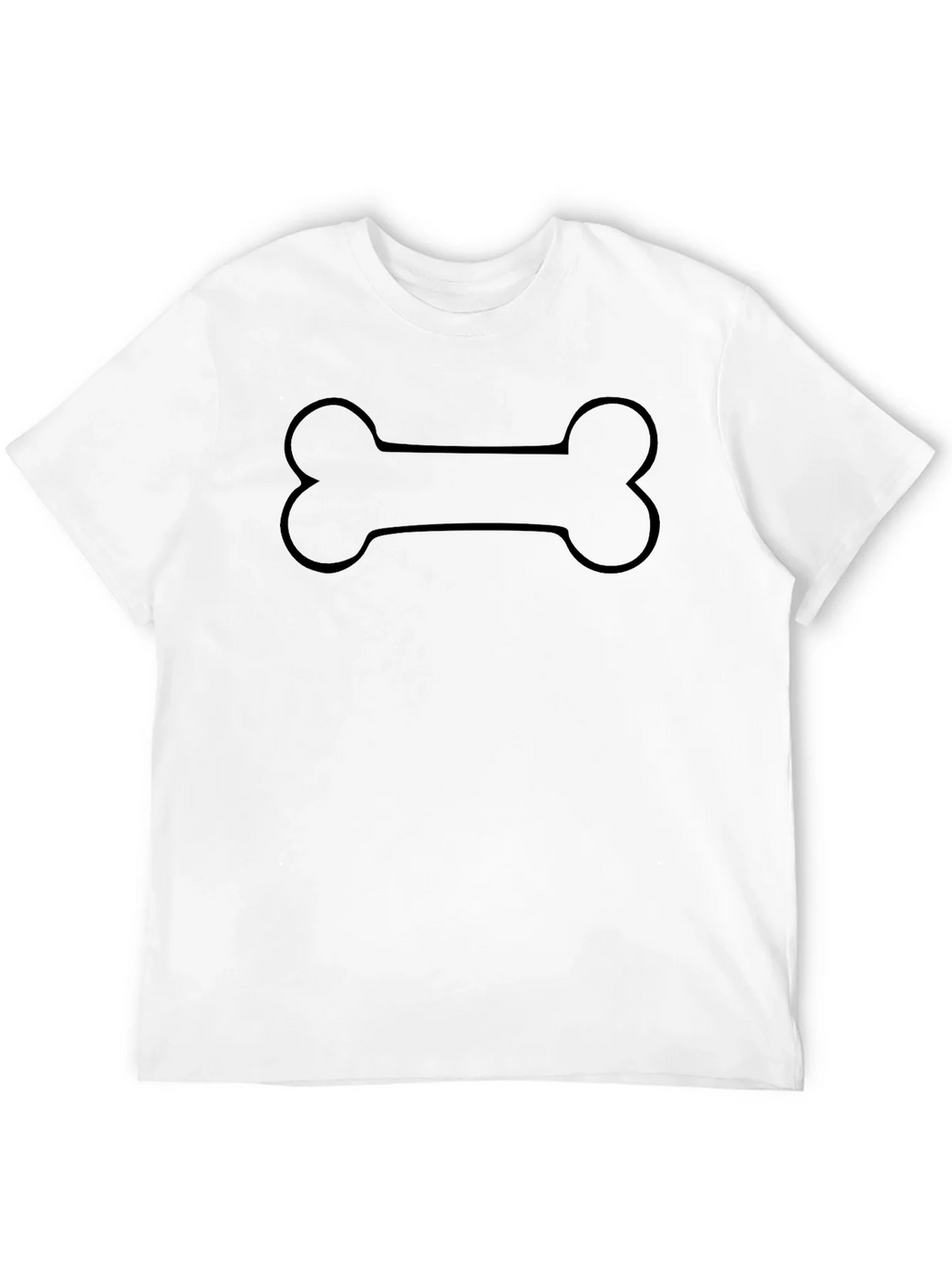 Dog Bone Graphic T-Shirt - Classic Black Tee product image 11