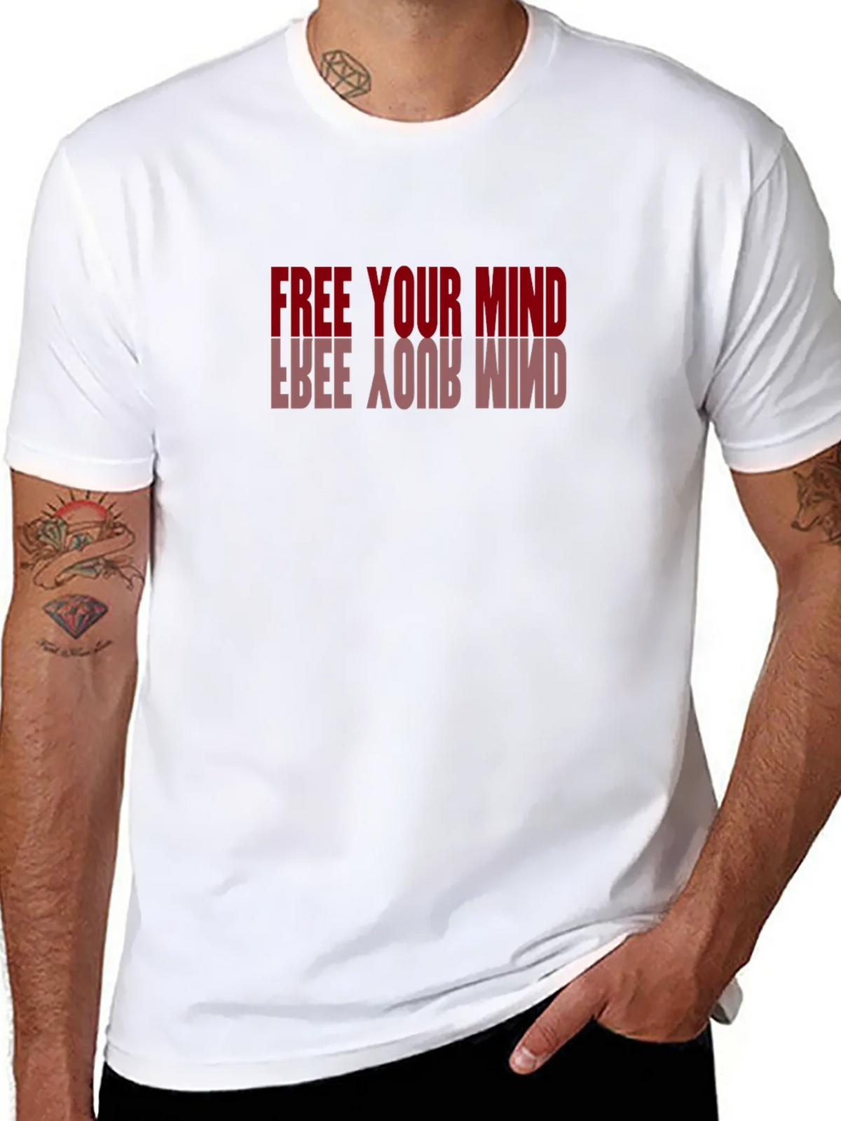 Free Your Mind Graphic Tee - Stylish Black T-Shirt product image 7