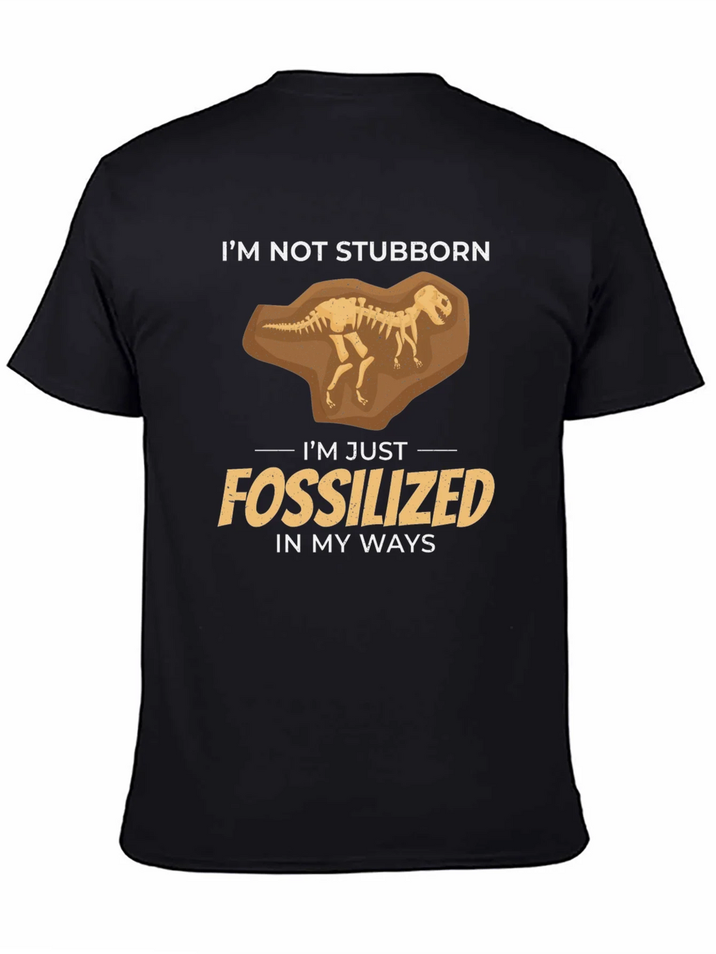 Fossilized Funny Graphic T-Shirt product image 4