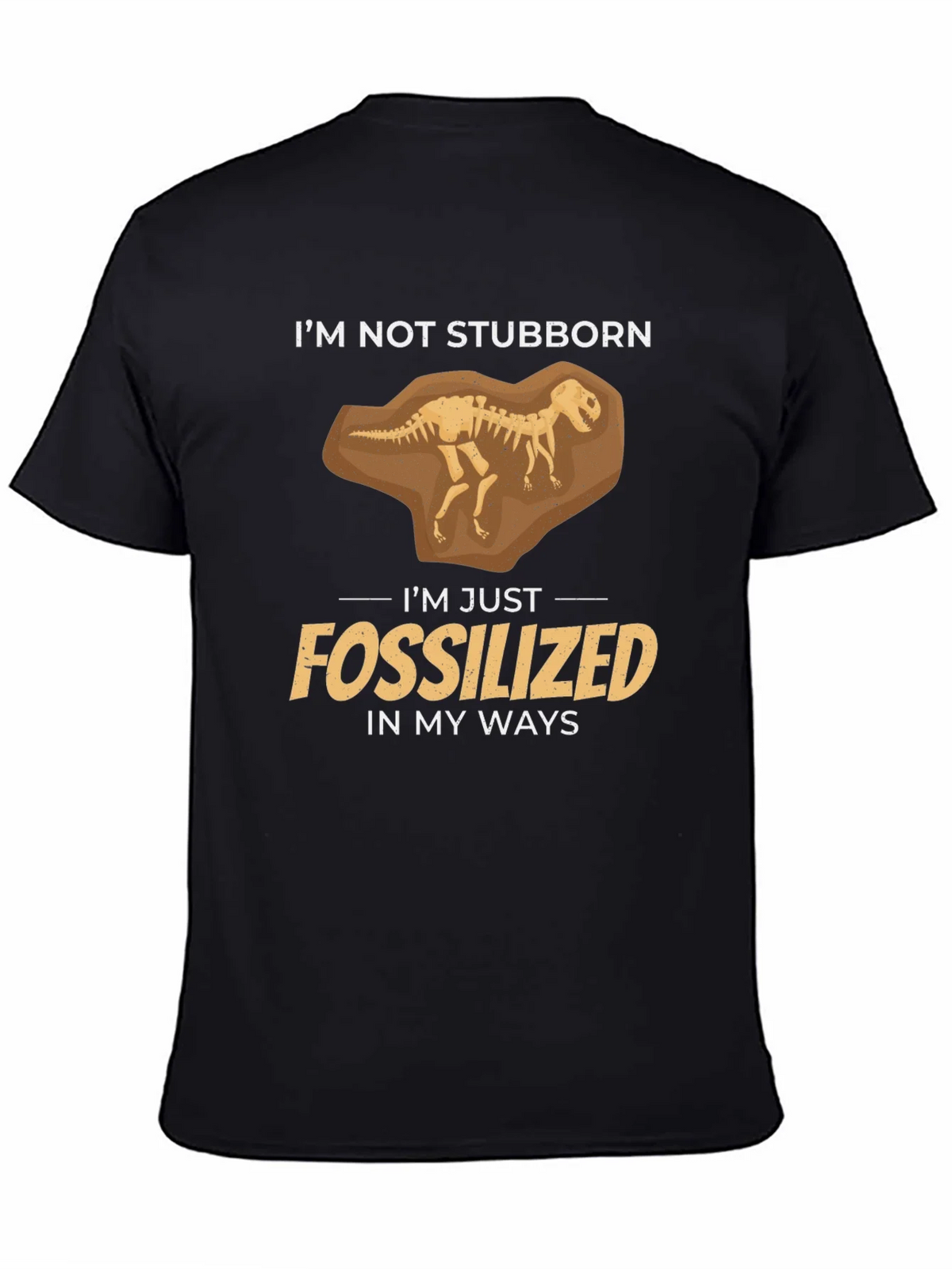 Fossilized Funny Graphic T-Shirt product image 4