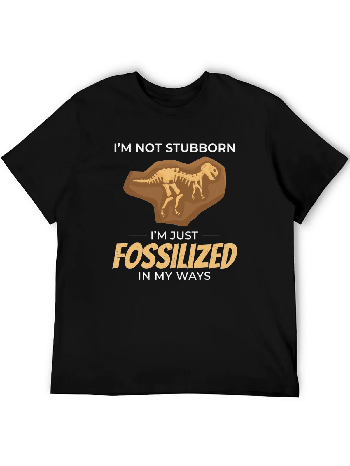 Fossilized Funny Graphic T-Shirt product image 5