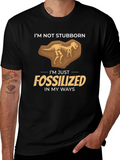 Fossilized Funny Graphic T-Shirt product image 1