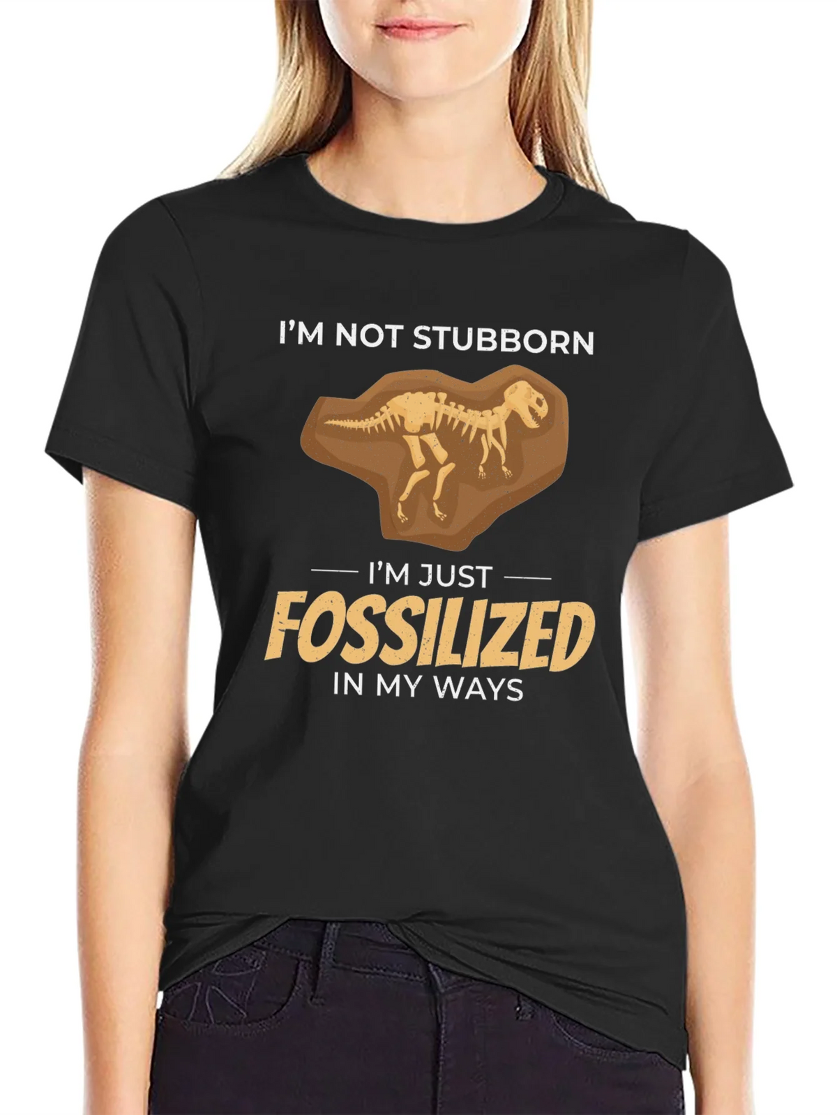 Fossilized Funny Graphic T-Shirt product image 2