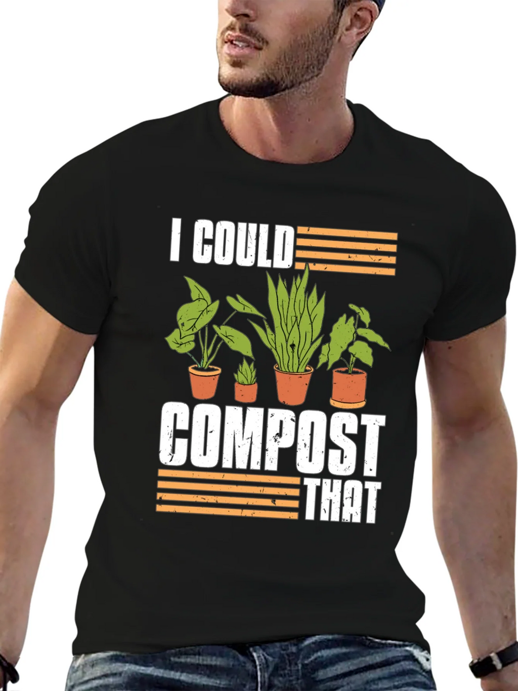 I Could Compost That Gardening T-Shirt product image 5