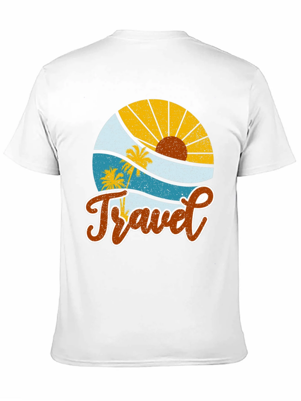 Retro Travel Graphic Tee - Tropical Vacation Shirt product image 10