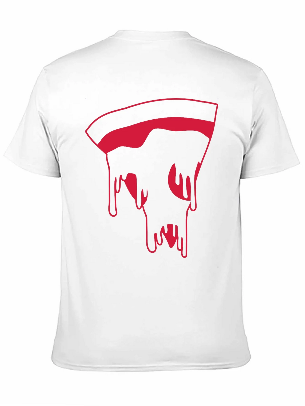Pizza Slice Graphic Tee - Modern Mens Black T-Shirt product image 10