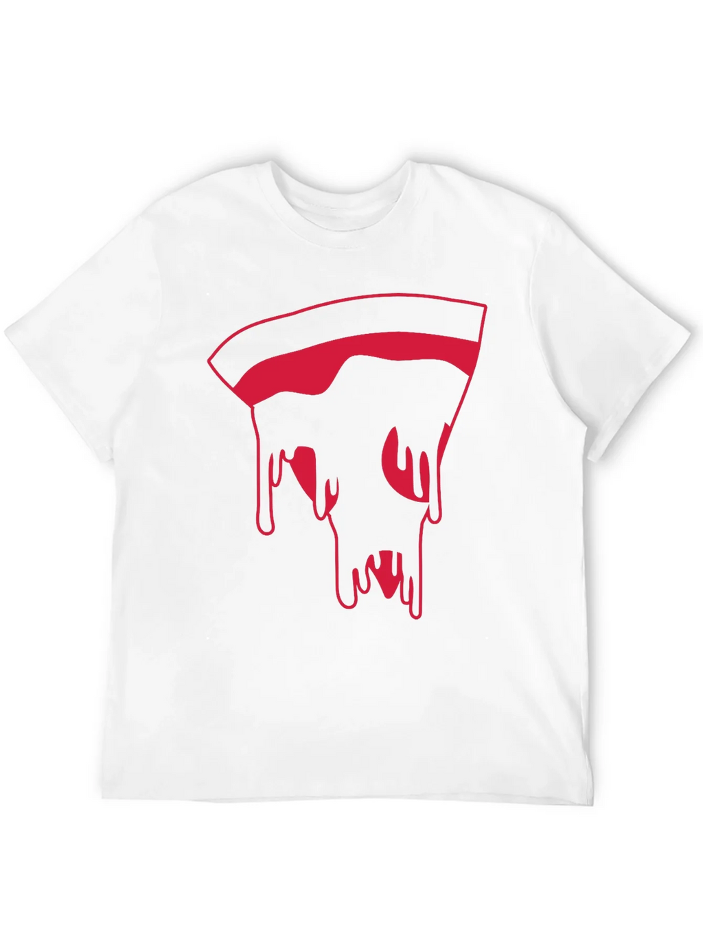 Pizza Slice Graphic Tee - Modern Mens Black T-Shirt product image 11
