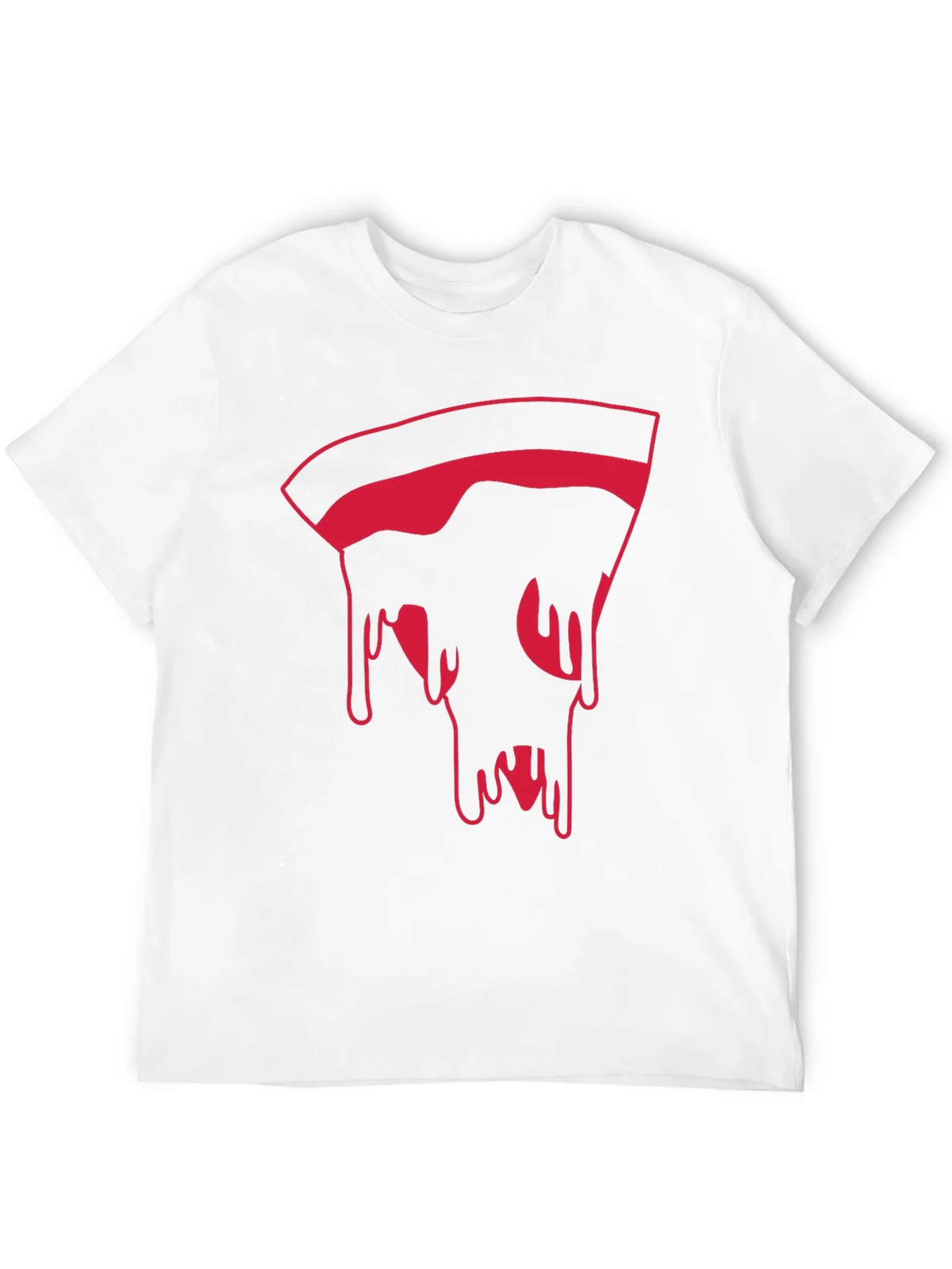 Pizza Slice Graphic Tee - Modern Mens Black T-Shirt product image 11