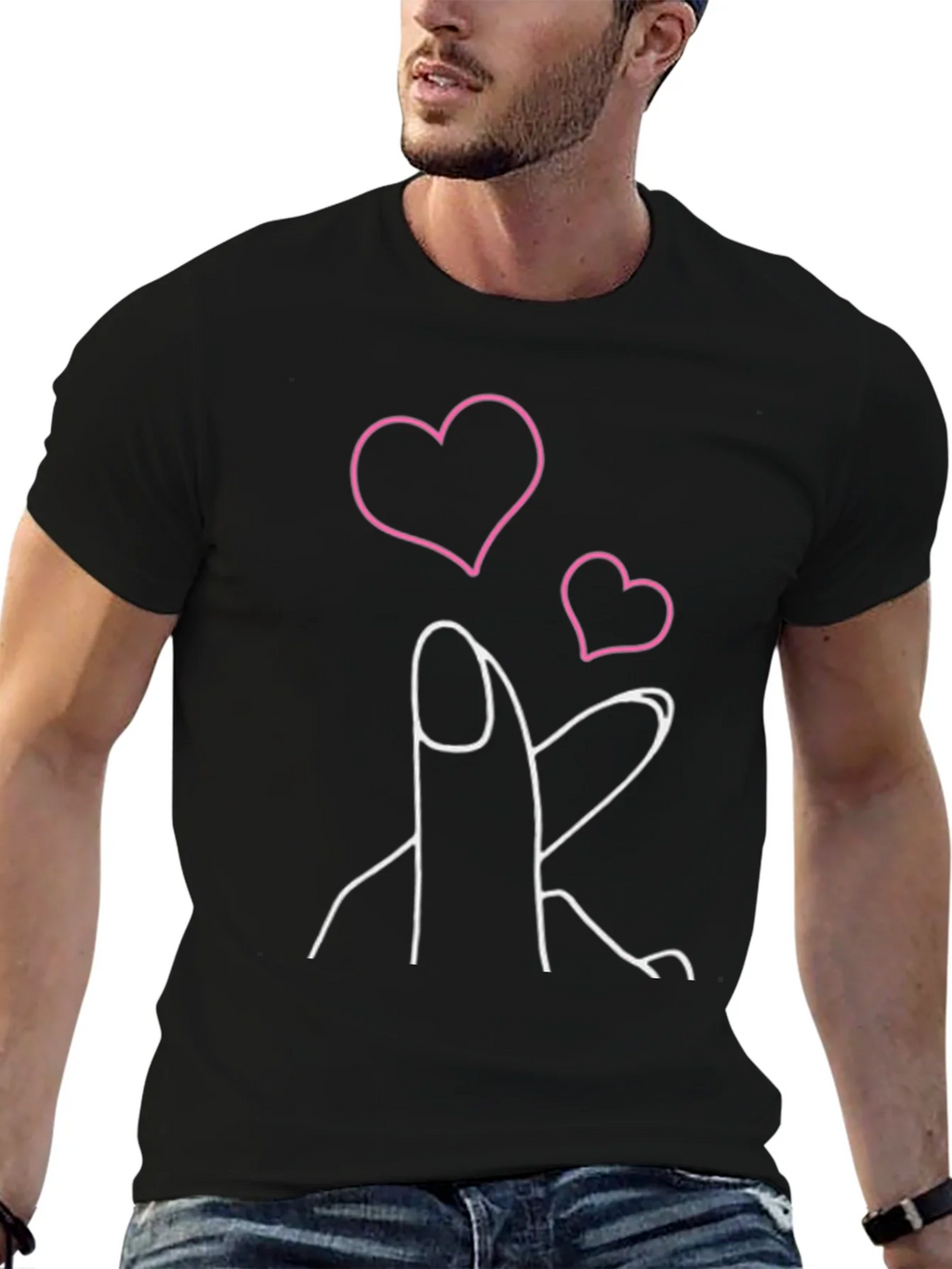Love Gesture Graphic Tee product image 6