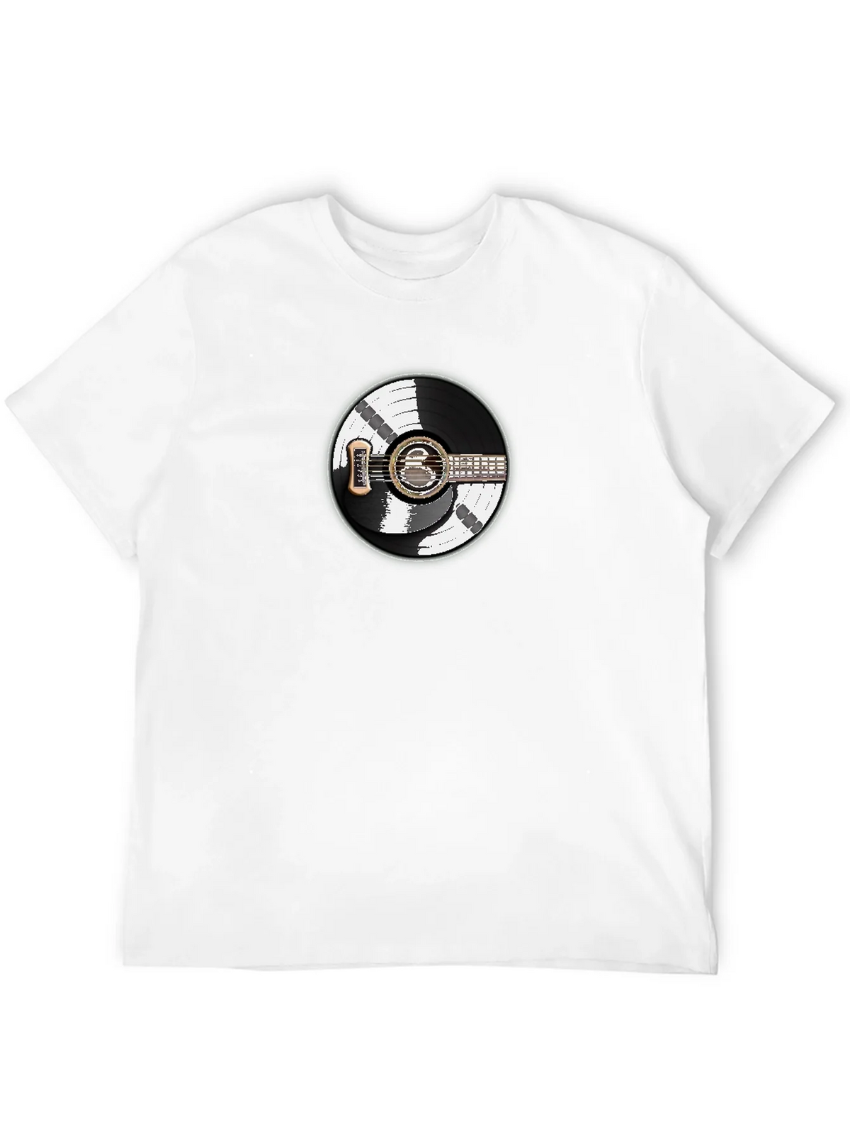 Vinyl Record Guitar Graphic T-Shirt product image 11
