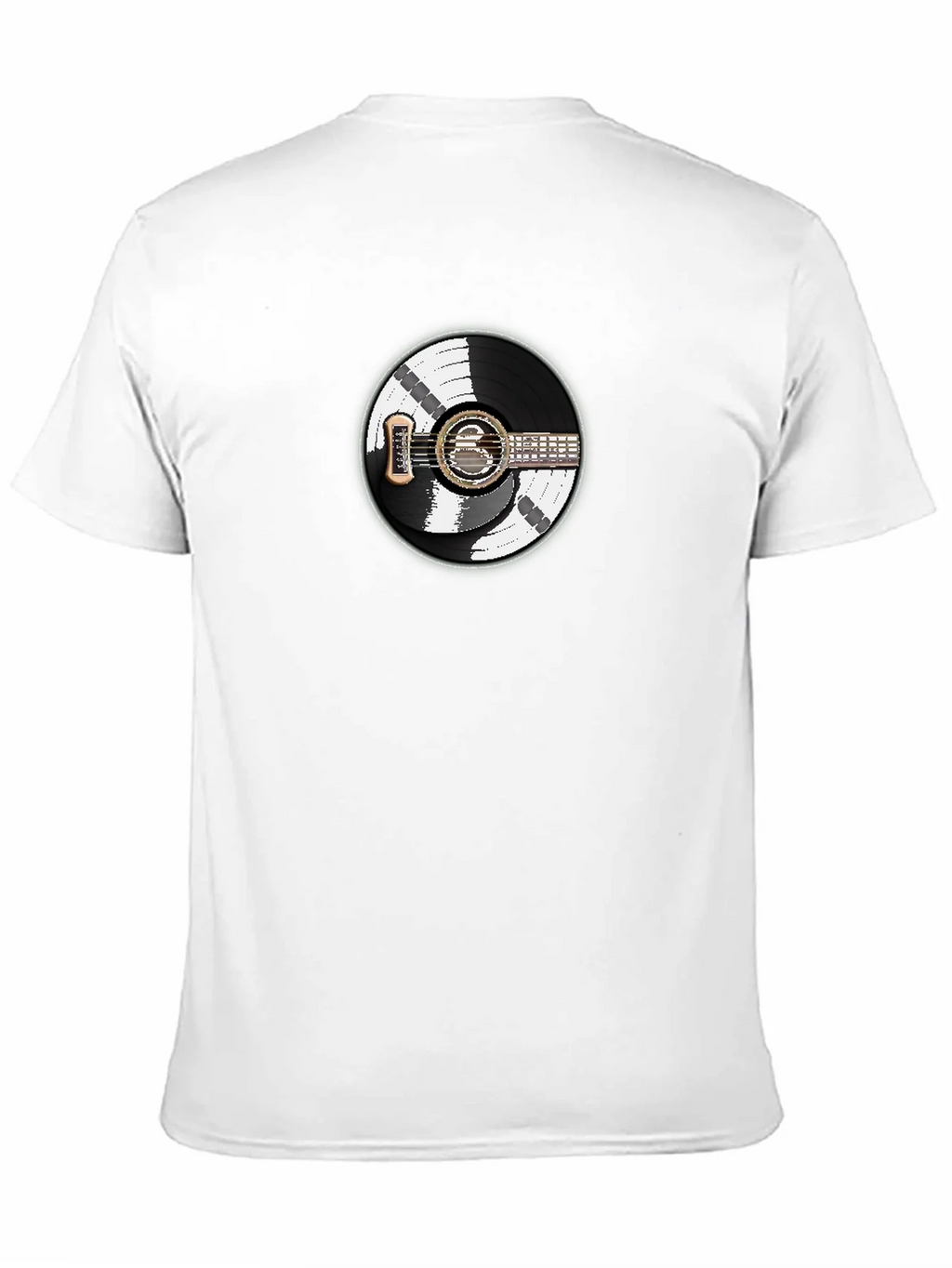 Vinyl Record Guitar Graphic T-Shirt product image 10