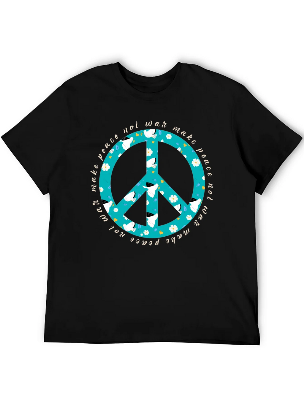 Make Peace Not War Graphic T-Shirt product image 4