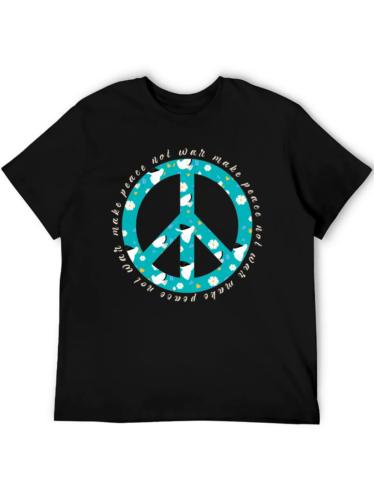 Make Peace Not War Graphic T-Shirt product image 4