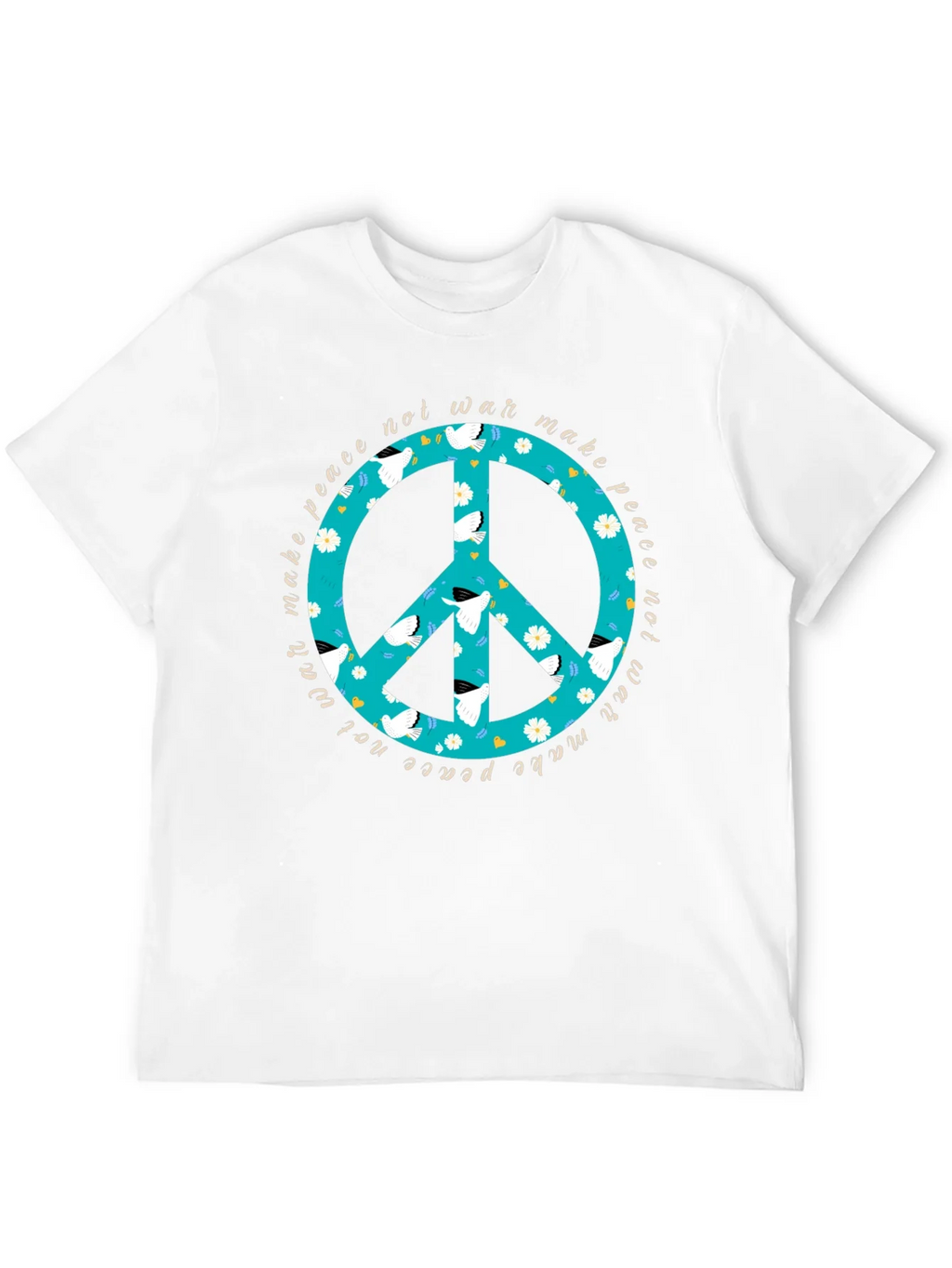 Make Peace Not War Graphic T-Shirt product image 9