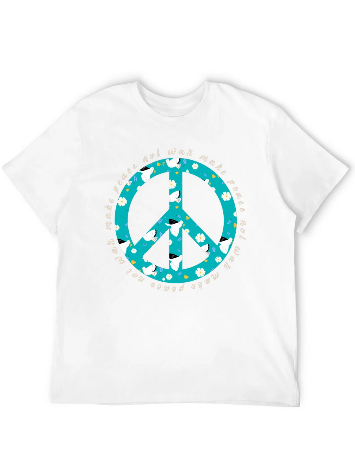 Make Peace Not War Graphic T-Shirt product image 9