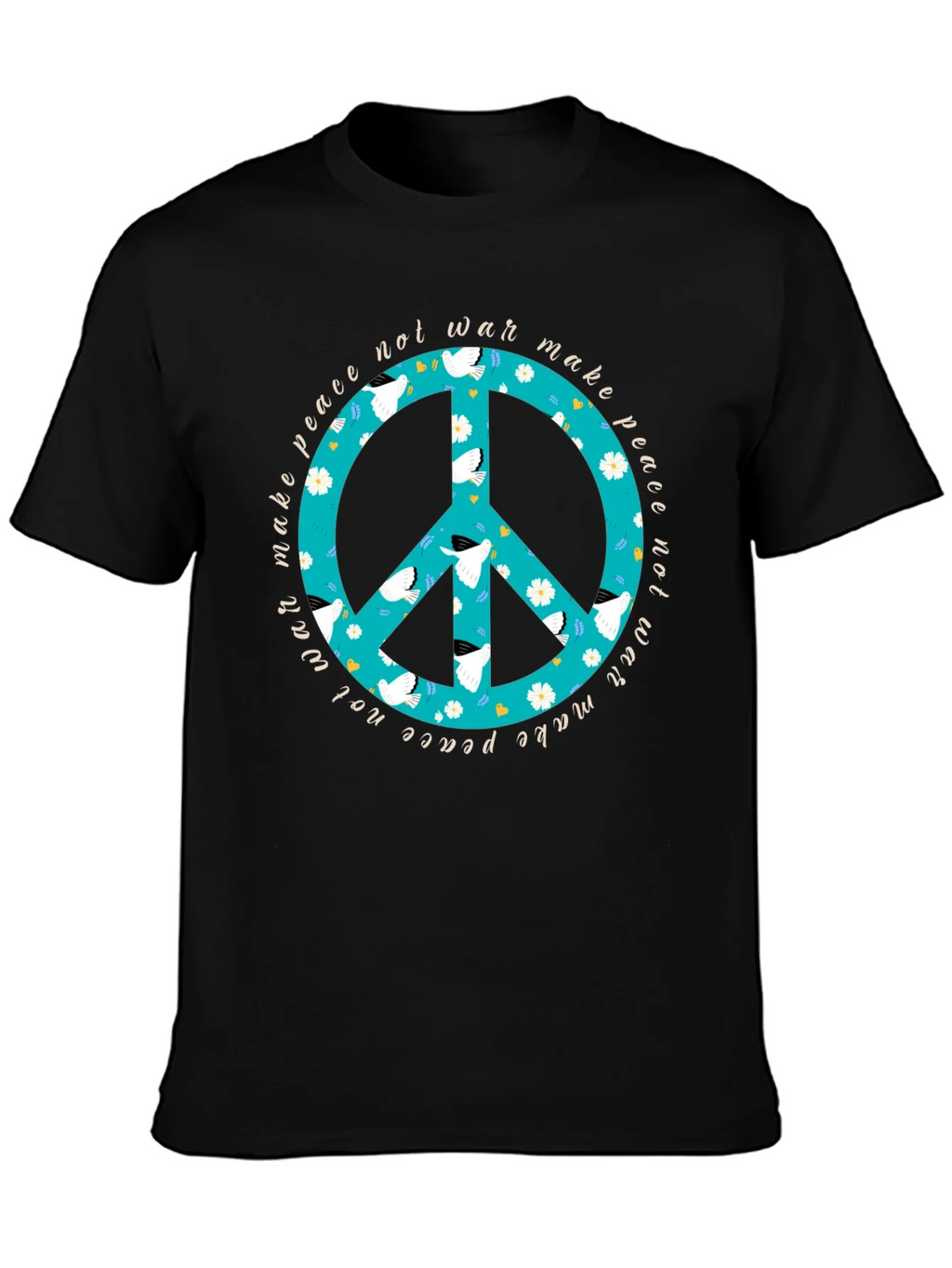 Make Peace Not War Graphic T-Shirt product image 2