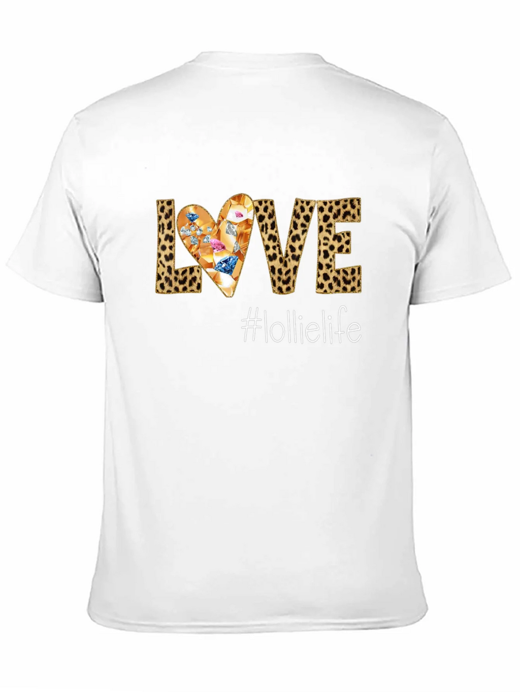 Leopard Print Love Graphic Tee - Lollielife product image 9