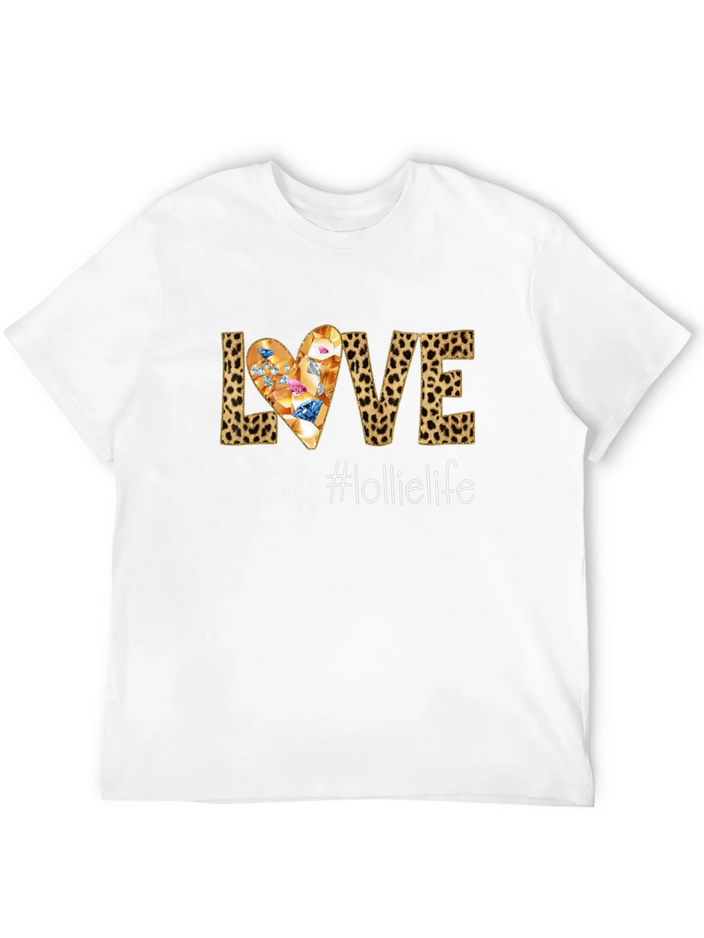 Leopard Print Love Graphic Tee - Lollielife product image 10