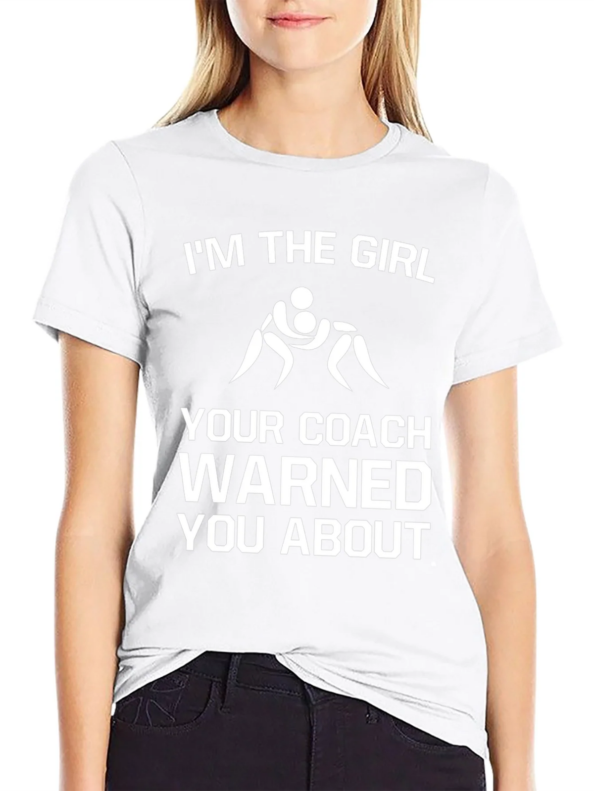 Wrestling Girl T-Shirt - Coach Warned You About product image 8