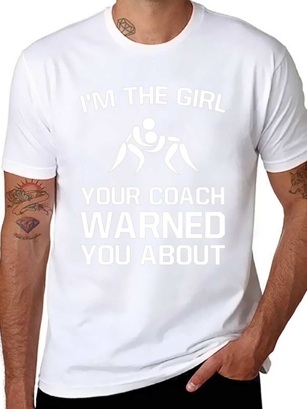 Wrestling Girl T-Shirt - Coach Warned You About product image 7