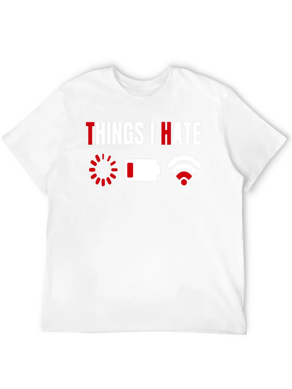 Things I Hate T-Shirt - Funny Tech Humor Tee product image 11
