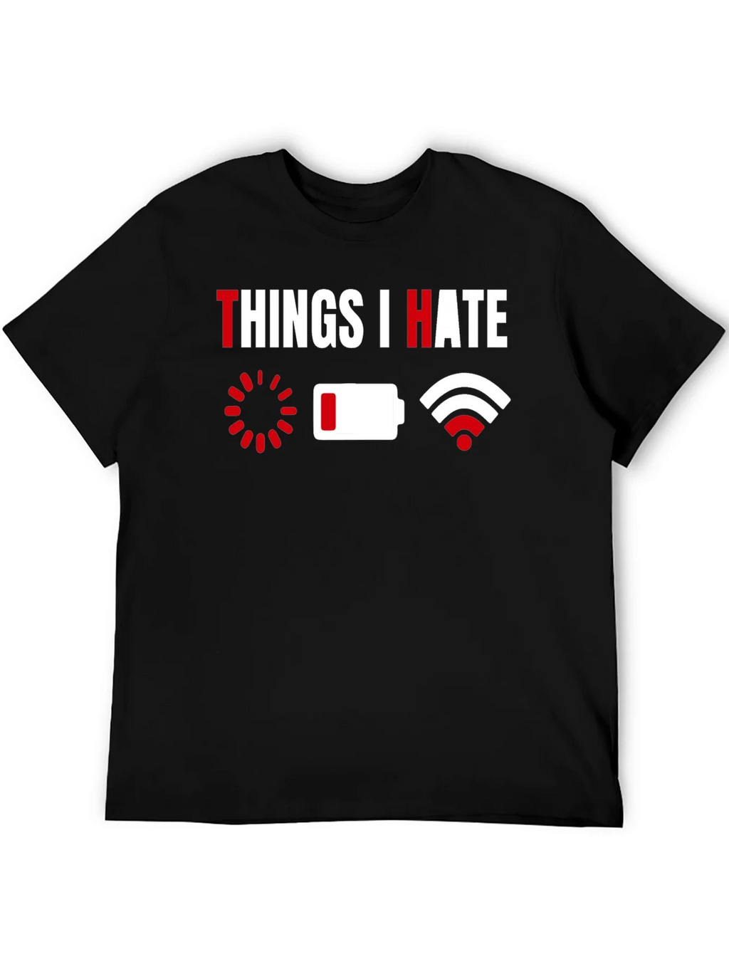 Things I Hate T-Shirt - Funny Tech Humor Tee product image 5